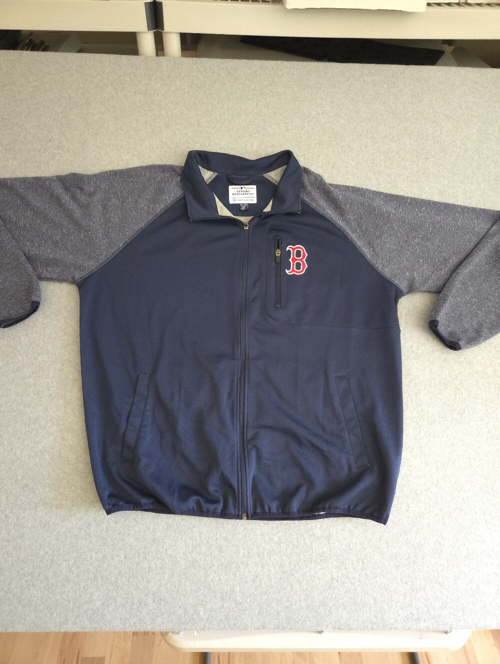 MLB Genuine Merchandise Boston Red Sox Full Zip 3 Pocket XXL